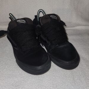 Share Vans Knu Skool Black Black Mens 5/ W6.5 Y2K Skate Shoes